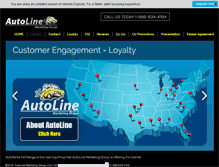 Tablet Screenshot of myautoline.com